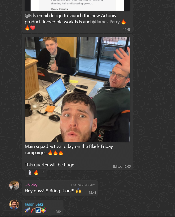 Black Friday Results