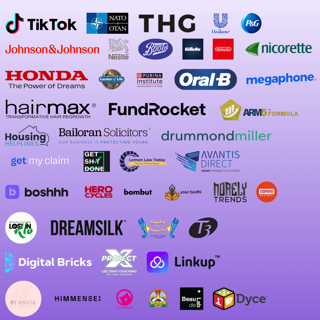 Brands we've worked with
